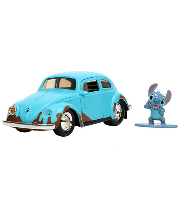 Jada Auto m. Figuur - Disney - Stitch & 1959 VW Beetle - 1:32 - Jada - OneSize - Auto´s