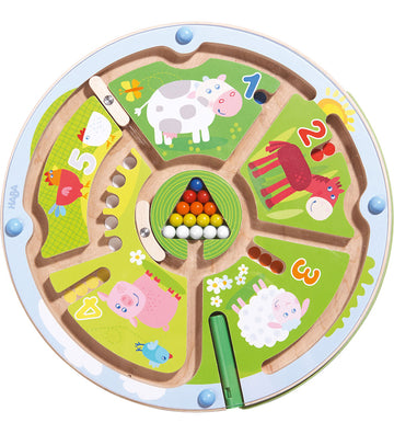 HABA Magnetisch spel - Nummers Doolhof - HABA - OneSize - Magnetisch speelgoed
