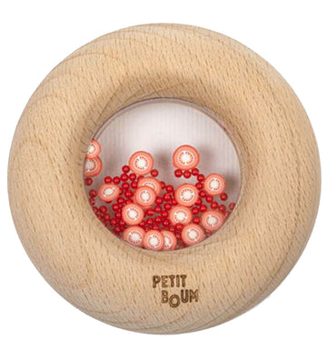 Petit Boum Sensorisch Speelgoed - Hout - Donut - Tomaten - Petit Boum - OneSize - Activiteitenspeelgoed