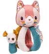Lilliputiens Rammelaar met handvat - Jeanne de kat - Lilliputiens - OneSize - Ramelaren