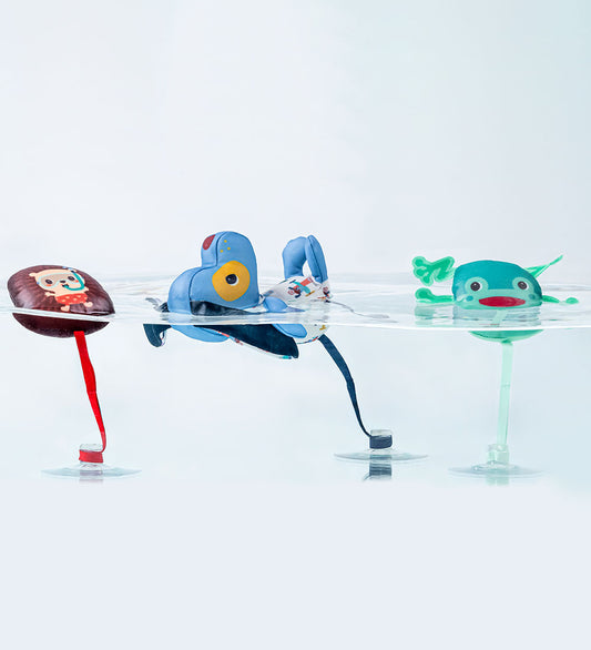 Lilliputiens Badspeelgoed - 3-pack - Jules en zijn badvrienden - Lilliputiens - OneSize - Badspeelgoed