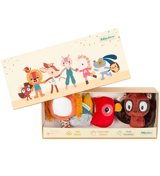 Lilliputiens Sensorische wirwar - 3-pack - Jack de Leeuw - Lilliputiens - OneSize - Ramelaren