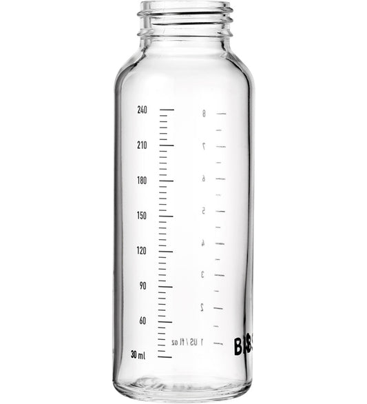 BIBS Fles - Glas - 240 ml - BIBS - OneSize - Babyflesjes