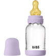 BIBS Bohemen Babyflesje - 120 ml - Glas/Natuurlijk Rubber - Viol - BIBS - OneSize - Babyflesjes