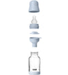 BIBS Babyflesje - 120 ml - Glas/Silicone - Baby Blue - BIBS - OneSize - Babyflesjes