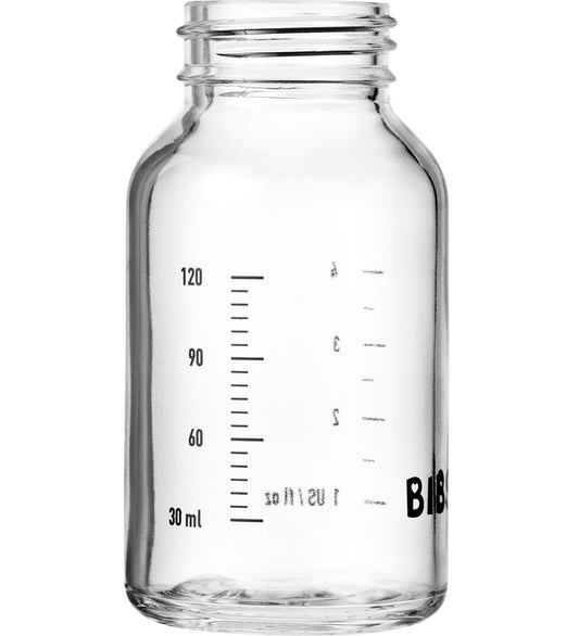 BIBS Fles - Glas - 120 ml - BIBS - OneSize - Babyflesjes