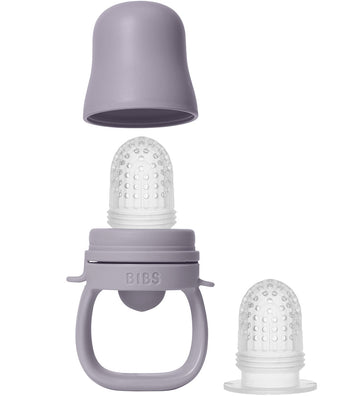 BIBS Food Feeder - Silicone - Fossiel Grey - BIBS - OneSize - Food Feeders