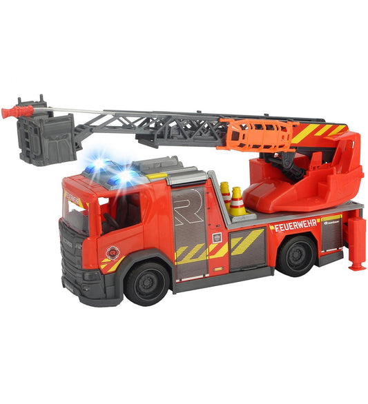 Dickie Toys Brandweerwagen - Scania vier Patrouille - Licht/Gelu - Dickie Toys - OneSize - Auto´s