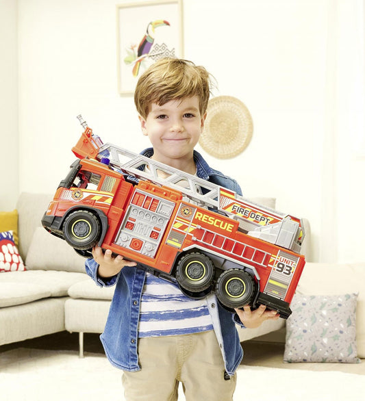 Dickie Toys Brandweerwagen - Giant vier Truck - Licht/Geluid - Dickie Toys - OneSize - Auto´s