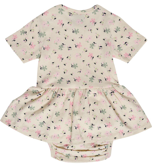 Hummel Body met Rok s/s - hmlTyra - Whitecap Gray - Hummel - 2 jaar (92) - Rompers Korte Mouw