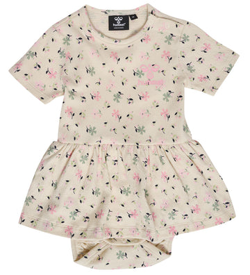 Hummel Body met Rok s/s - hmlTyra - Whitecap Gray - Hummel - 2 jaar (92) - Rompers Korte Mouw