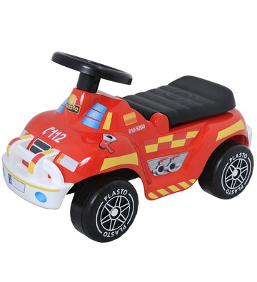 Plasto Brandweerwagen - Off-Road - Plasto - OneSize - Loopfietsen