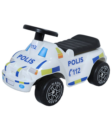 Plasto Politieauto - Uit-Road - Plasto - OneSize - Loopfietsen