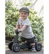 Plasto Scooter met stille wielen - Zwart - Plasto - OneSize - Loopfietsen
