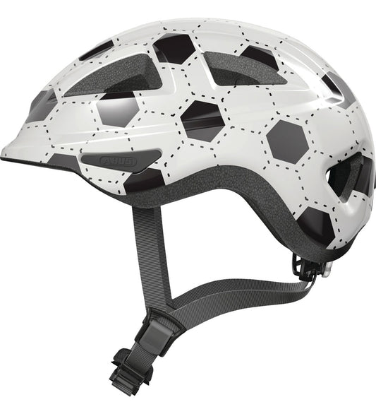 Abus Fietshelm - Anuky 2.0 - White Voetbal - Abus - 46-52 cm - Fietshelmen