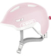 Abus Fietshelm - Smiley 3.0 Ace LED - Zuiver Rose - Abus - 45-51 cm - Fietshelmen