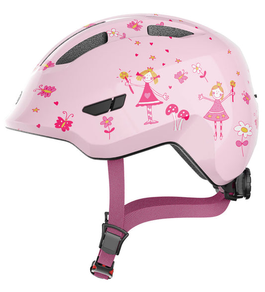 Abus Fietshelm - Smiley 3.0 - Rose Princess - Abus - 51-55 cm - Fietshelmen