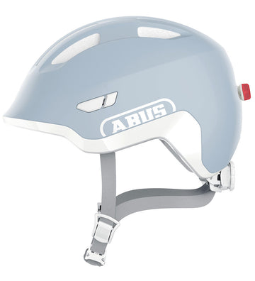 Abus Fietshelm - Smiley 3.0 Ace LED - Zuiver Aqua - Abus - 51-55 cm - Fietshelmen