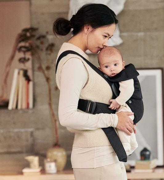 BabyBjörn Voetenzak - Mini - Geweefd - Black - BabyBjörn - OneSize - Draagzakken