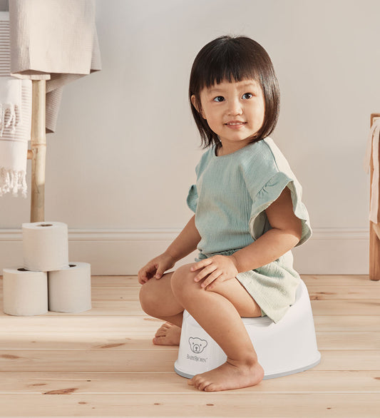 BabyBjörn Potje - Wit/Grijs - BabyBjörn - OneSize - Potjes