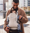 BabyBjörn Voetenzak - Harmony - Geweefd Melange - Licht Beige - BabyBjörn - OneSize - Draagzakken
