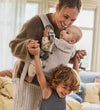 BabyBjörn Voetenzak - Harmony - Geweefd Melange - Licht Beige - BabyBjörn - OneSize - Draagzakken