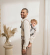 BabyBjörn Voetenzak - Harmony - Geweefd Melange - Licht Beige - BabyBjörn - OneSize - Draagzakken