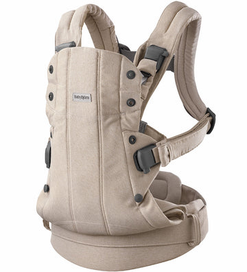 BabyBjörn Voetenzak - Harmony - Geweefd Melange - Licht Beige - BabyBjörn - OneSize - Draagzakken