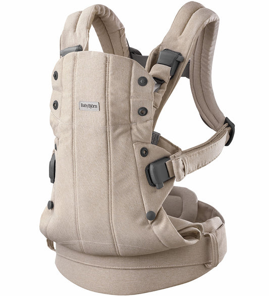 BabyBjörn Voetenzak - Harmony - Geweefd Melange - Licht Beige - BabyBjörn - OneSize - Draagzakken