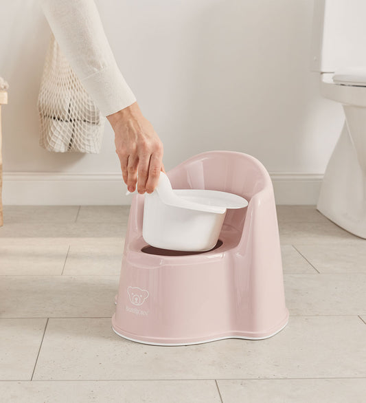 BabyBjörn Potje - Roze/Wit - BabyBjörn - OneSize - Potjes