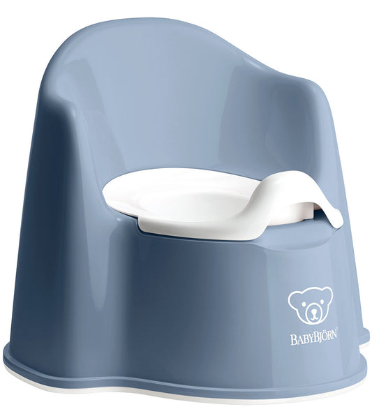 BabyBjörn Potje - Blauw/Wit - BabyBjörn - OneSize - Potjes