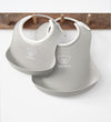 BabyBjörn Slabbetjes - 2-pack - Grijs - BabyBjörn - OneSize - Slabbetjes