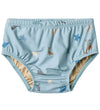 Wheat Zwemluier - Philip - UV40+ - Soft Blue Sea Life - Wheat - 68 - Zwemluiers