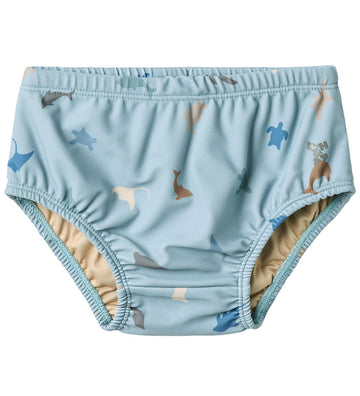 Wheat Zwemluier - Philip - UV40+ - Soft Blue Sea Life - Wheat - 68 - Zwemluiers