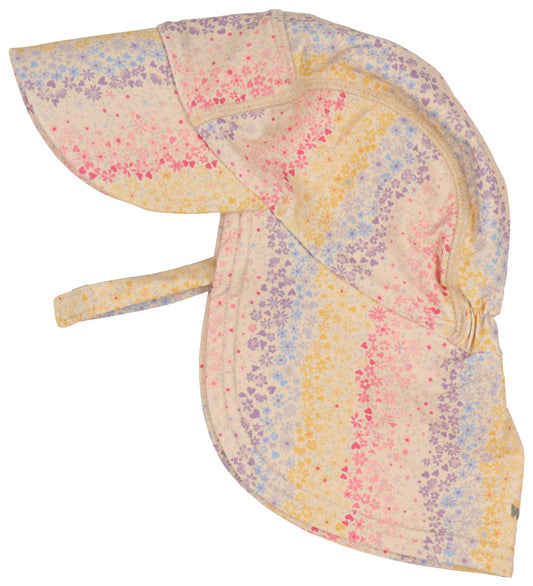 Wheat Zonnehoed - Tonga - UV40+ - Multi Rainbow - Wheat - 44-47 cm - Zwemhoedjes