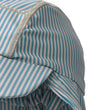 Wheat Zonnehoed - Tonga - UV40+ - Blue Zwemmen Stripe - Wheat - 44-47 cm - Zwemhoedjes