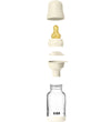 BIBS Babyflesje - 120 ml - Glas/Natuurlijk Rubber - Ivory - BIBS - OneSize - Babyflesjes