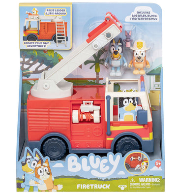 Bluey Speelset - Brandweerwagen - Bluey - OneSize - Auto´s