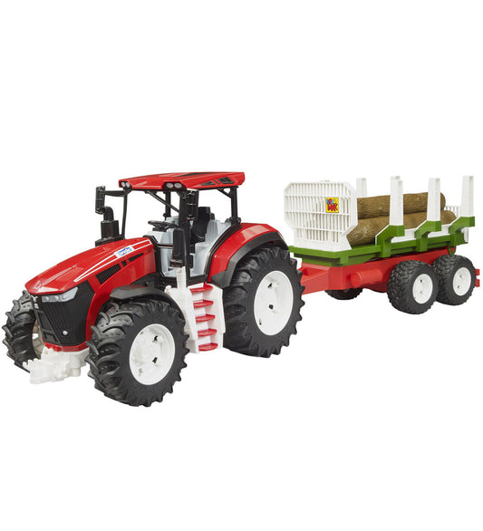 Bruder Tractor - Roadmax m. Aanhangwagen - 03453 - Bruder - OneSize - Tractors