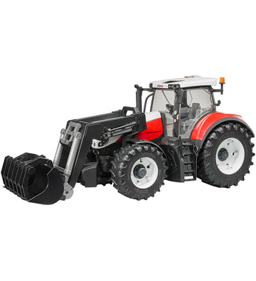Bruder Tractor - Steyr 6300 Terrus CV m. Frontlader - 03181 - Bruder - OneSize - Tractors