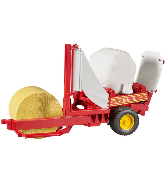 Bruder Werkmachine - Balenwikkelaar m. Ronde balen - 02122 - Bruder - OneSize - Tractors