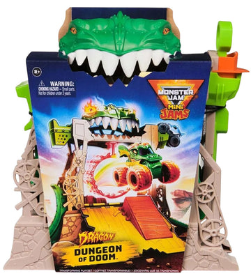 Monster Jam Mini Transformeren - Draak - Kerker des Oordeels - Monster Jam - OneSize - Auto´s