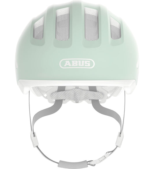 Abus Fietshelm - Smiley 3.0 Ace LED - Zuiver Mint - Abus - 51-55 cm - Fietshelmen