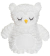 Teddykompaniet Verwarmingskussen - Uil - Wit - 23 cm - Teddykompaniet - OneSize - Knuffels