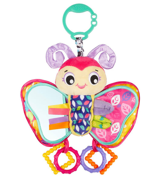 Playgro Kinderwagenspanner - Blossom Activiteit Vlinder - Playgro - OneSize - Wagenspanner