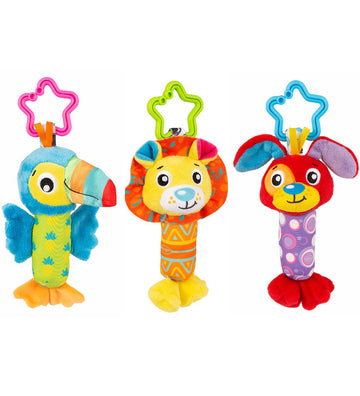 Playgro Kinderwagenspanner - Knisperen Trio - Playgro - OneSize - Wagenspanner