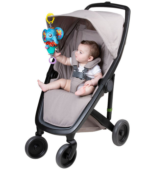 Playgro Kinderwagenspanner m. Muziek - Elly Elephant - Playgro - OneSize - Wagenspanner