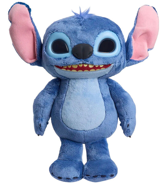 Disney Stitch Knuffel - 27cm - Kenmerk Plooi - Stitch - OneSize - Knuffels