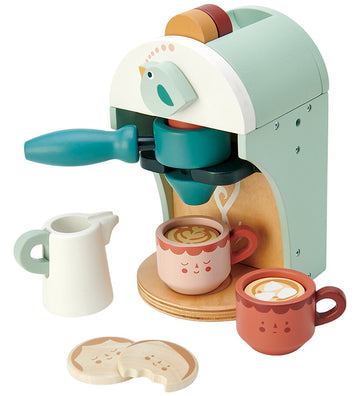 Tender Leaf Houten Speelgoed - Cappuccinomachine - Tender Leaf - OneSize - Speelkeukens