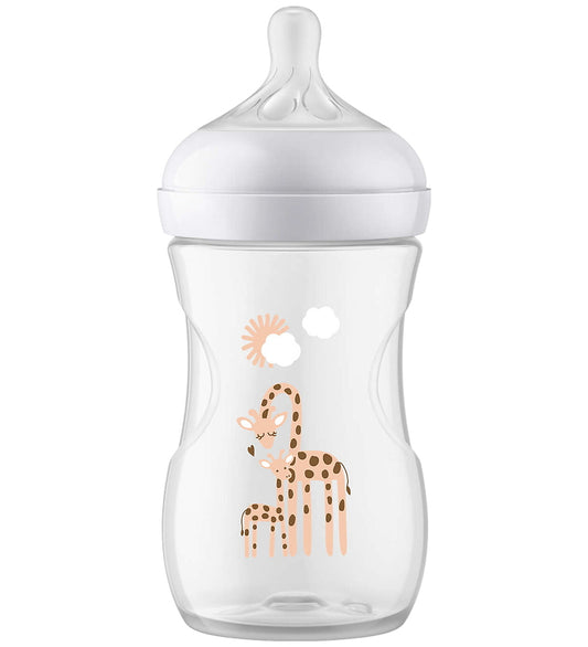 Philips Avent Babyflesje - Natural Reactie - 260 ml - Doorzichti - Philips Avent - OneSize - Babyflesjes